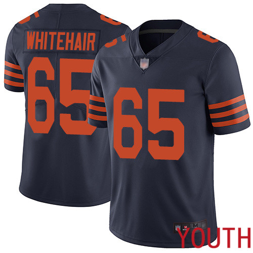 Chicago Bears Limited Navy Blue Youth Cody Whitehair Jersey NFL Football #65 Rush Vapor Untouchable